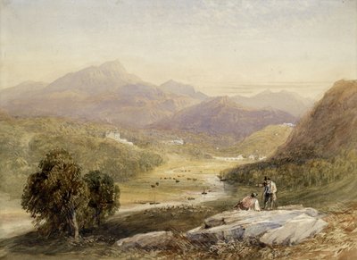 La vallée de Ffestiniog, Merionethshire - David Cox